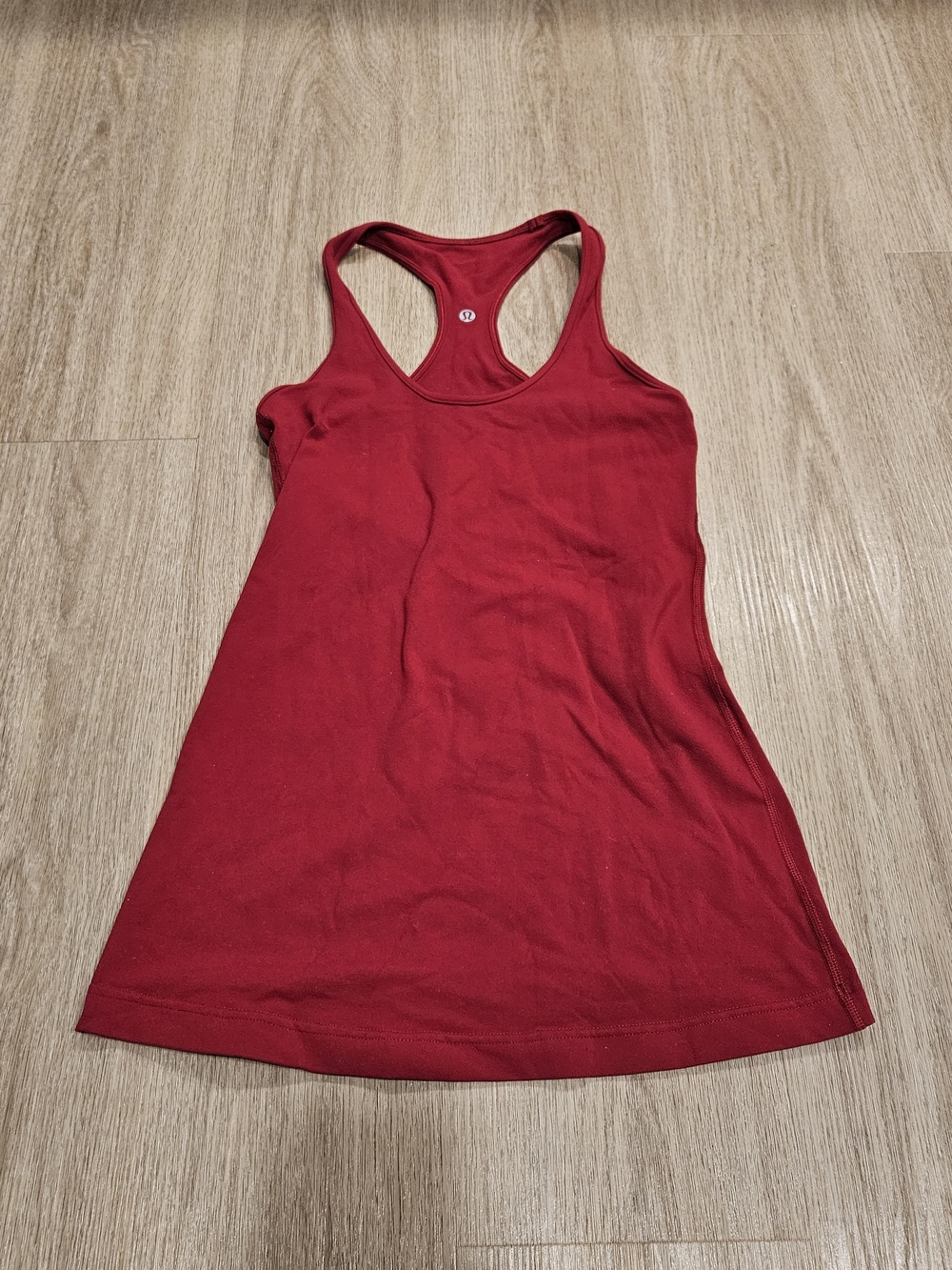 lululemon athletica Women’s Red Racerback Tank Top